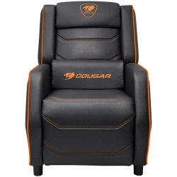 COUGAR Sofa gamingowa Ranger S, Czarno-Pomarańczowa. Zdjęcie przedstawia dokładny wariant produktu oznaczony kodem produ