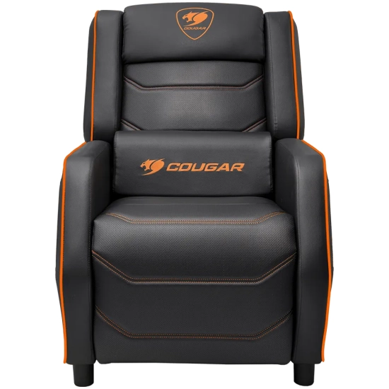 COUGAR Sofa gamingowa Ranger S, Czarno-Pomarańczowa. Zdjęcie przedstawia dokładny wariant produktu oznaczony kodem produ