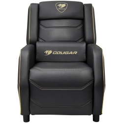 COUGAR Sofa gamingowa Ranger S Royal, czarno-złota. Zdjęcie przedstawia dokładny wariant produktu oznaczony kodem produc COUGAR Sofa gamingowa Ranger S Royal, czarno-złota. Zdjęcie przedstawia dokładny wariant produktu oznaczony kodem produc