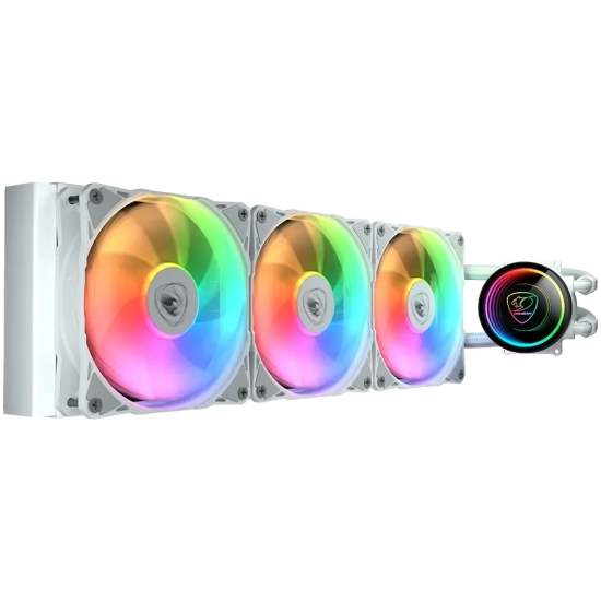 Chłodzenie AiO COUGAR Poseidon Elite ARGB 360 białe