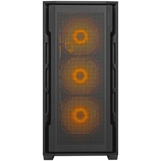 COUGAR GAMING COUGAR Obudowa Uniface RGB, Midi Tower, Czarna