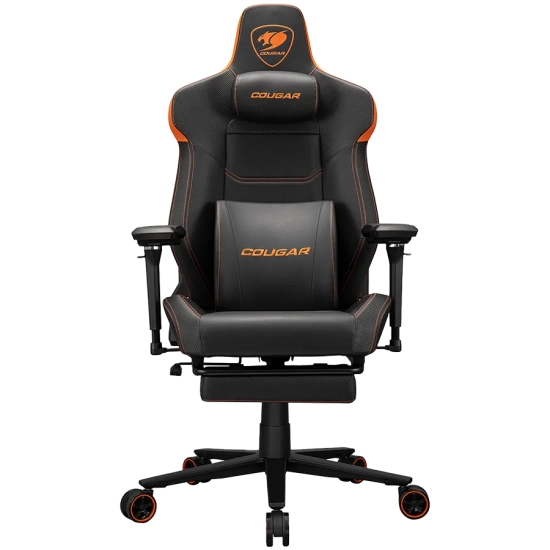 Fotel gamingowy COUGAR Armor Evo M w wariancie czarno-pomarańczowy