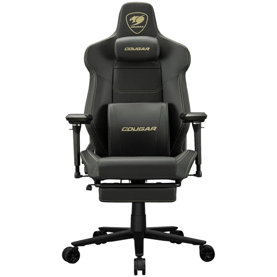 COUGAR Fotel gamingowy Armor Evo M, czarno-złoty. Zdjęcie przedstawia dokładny wariant produktu oznaczony kodem producen
