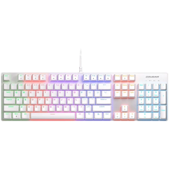 Klawiatura Cougar Ultimus EX RGB USB biała