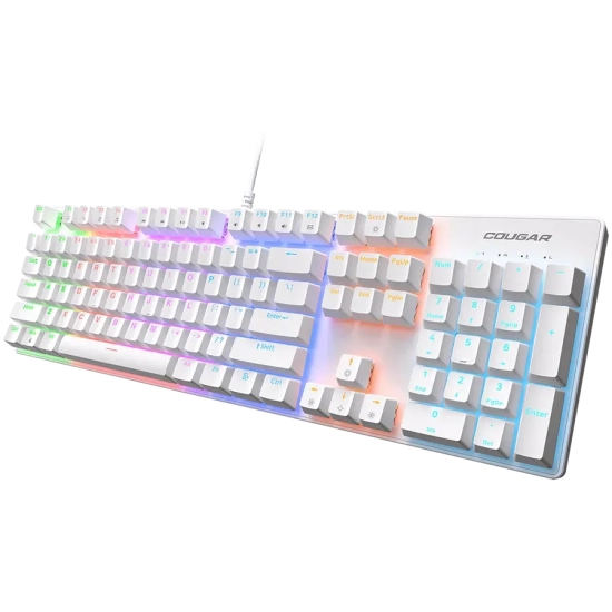 Klawiatura Cougar Ultimus EX RGB USB biała
