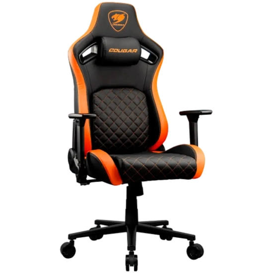 Cougar Gaming COUGAR Fotel gamingowy Defensor F, czarno-pomarańczowy