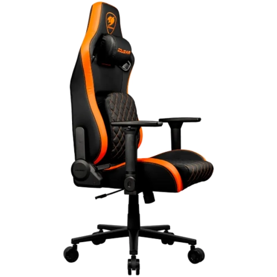 Cougar Gaming COUGAR Fotel gamingowy Defensor F, czarno-pomarańczowy
