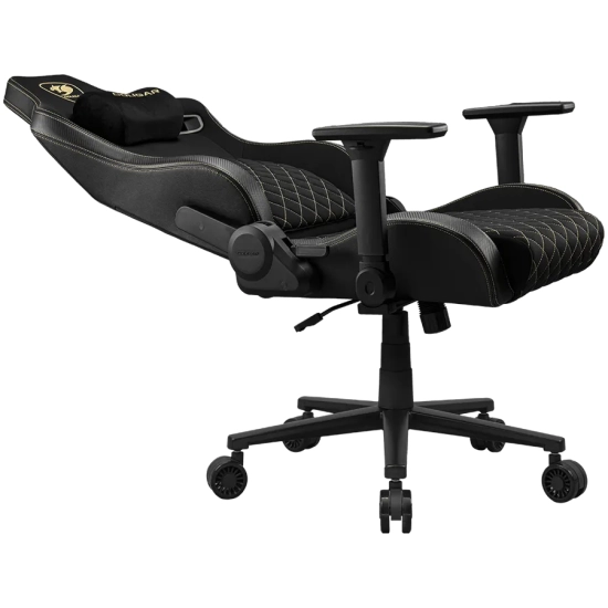 Cougar Gaming COUGAR Fotel gamingowy Defensor Gold F, czarno-złoty