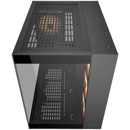 COUGAR GAMING COUGAR Obudowa FV150 RGB, Midi Tower, Czarna