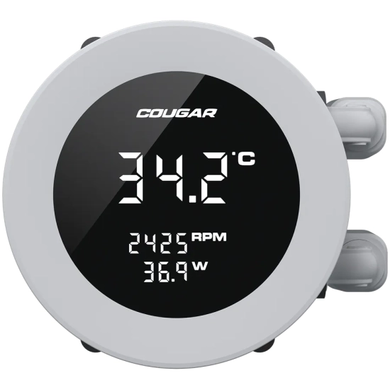 COUGAR GAMING COUGAR Chłodzenie Cieczą Poseidon Vistek ARGB 360, Białe