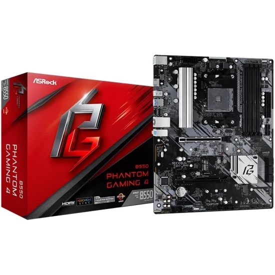 Płyta główna ASRock B550 Phantom Gaming 4 ATX AM4 DDR4