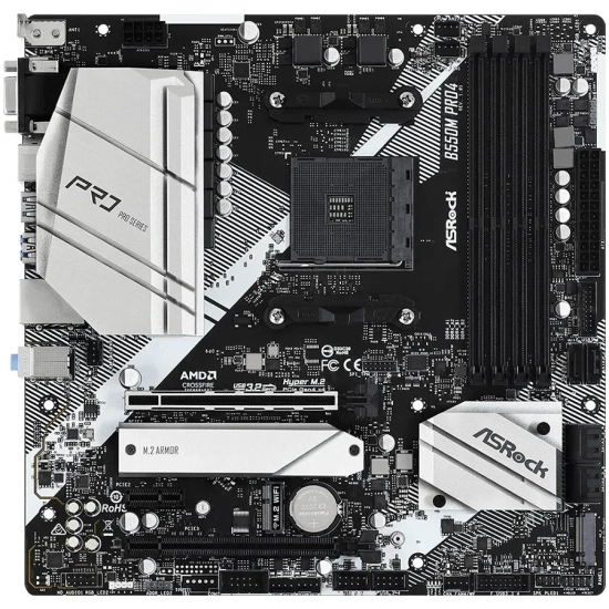 Płyta główna ASRock B550M Pro4 Micro-ATX AM4 DDR4