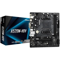 Płyta główna ASRock A520M-HDV Micro-ATX AM4 DDR4 Płyta główna ASRock A520M-HDV Micro-ATX AM4 DDR4