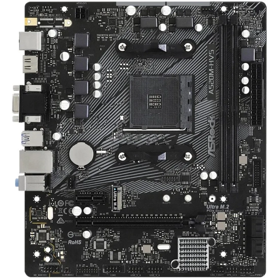 Płyta główna ASRock A520M-HVS Micro-ATX AM4 DDR4
