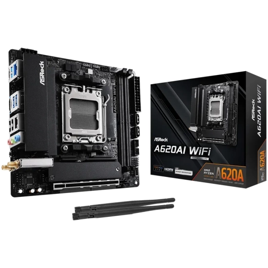 Płyta główna ASRock A620AI WiFi Mini-ITX AM5 DDR5