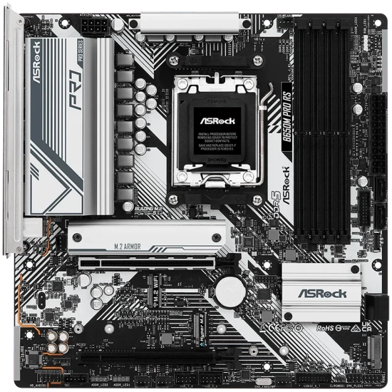 Płyta główna ASRock B650M Pro RS Micro-ATX AM5 DDR5