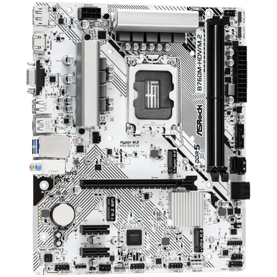 Płyta główna ASRock B760M-HDV/M.2 Micro-ATX LGA1700 DDR5