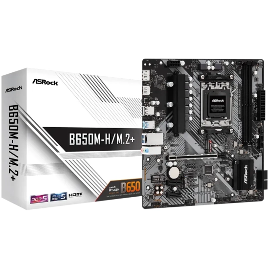 Płyta główna ASRock B650M-H/M.2+ Micro-ATX AM5 DDR5