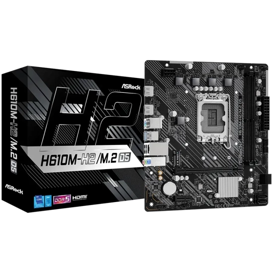 Płyta główna ASRock H610M-H2/M.2 D5 Micro-ATX LGA1700 DDR5
