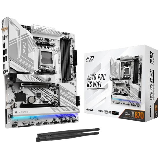 Płyta główna ASRock X870 Pro RS WiFi ATX AM5 DDR5