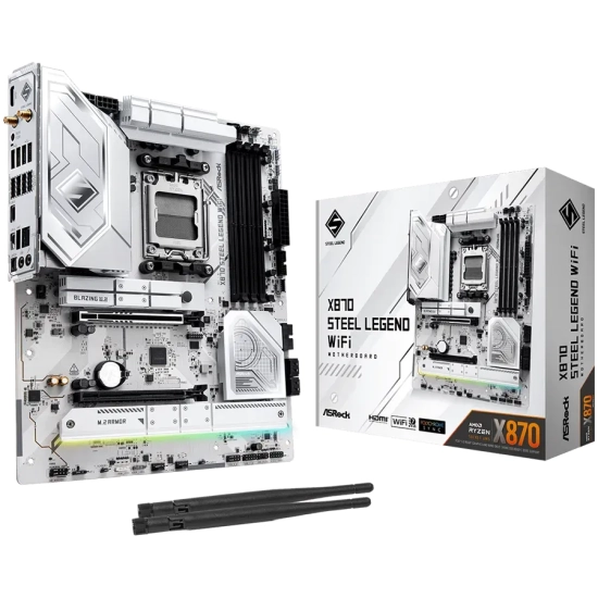Płyta główna ASRock X870 Steel Legend WiFi ATX AM5 DDR5