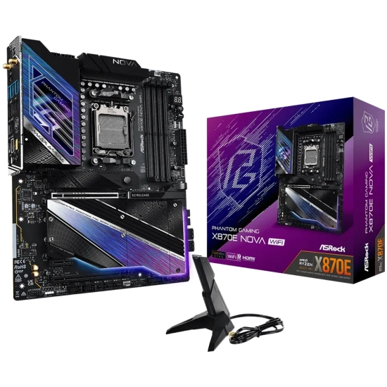 Płyta główna ASRock X870E Nova WiFi ATX AM5 DDR5