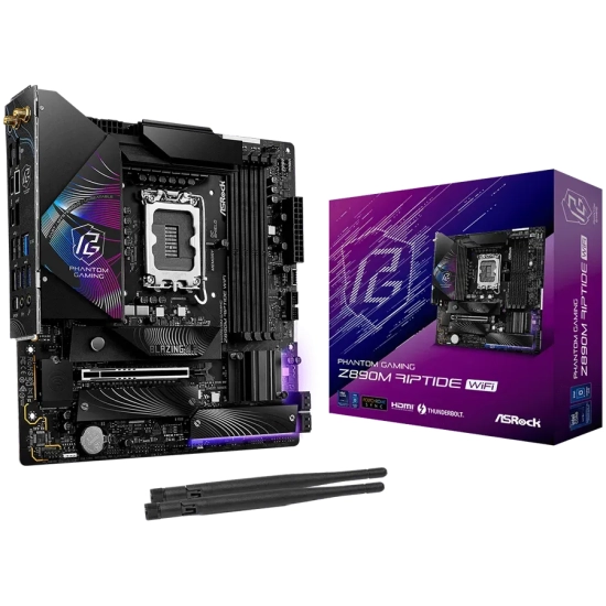 Płyta główna ASRock Z890M Riptide WiFi Micro-ATX LGA1851 DDR5