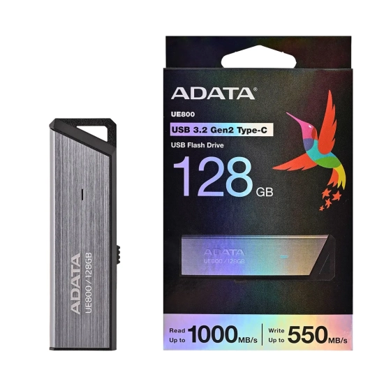 Adata Pendrive UE800 128 GB USB-C AELI-UE800-128G-CSG