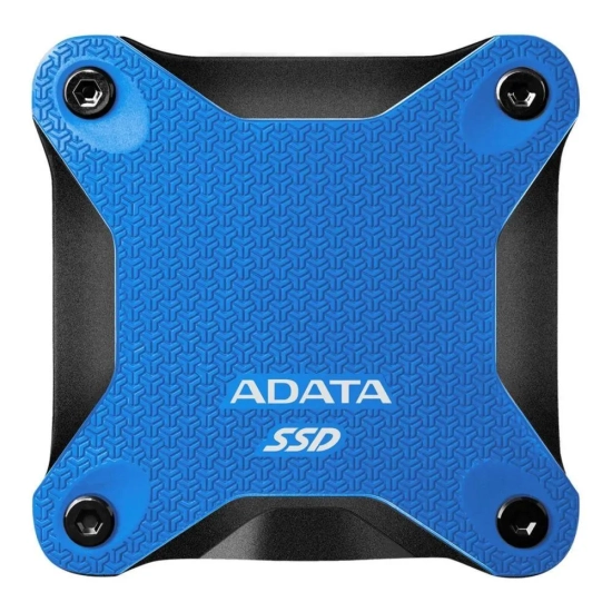 Zewnętrzny dysk SSD ADATA SD620 512 GB w kolorze niebieskim, wariant SD620-512GCBL.