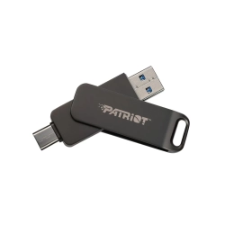 Pendrive Patriot Rage R550 512 GB USB-A USB-C 100 MB/s – widok dokładnego wariantu PE512GR550DSAD. Pendrive Patriot Rage R550 512 GB USB-A USB-C 100 MB/s – widok dokładnego wariantu PE512GR550DSAD.