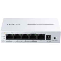 ASUS ExpertWiFi EBP15 5-Port GbE smart managed PoE+ switch, 4 PoE+ ports