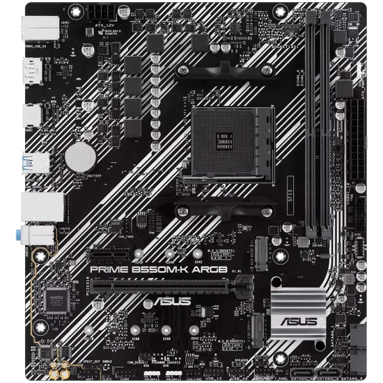 Płyta główna ASUS Prime B550M-K ARGB Micro-ATX AM4 DDR4
