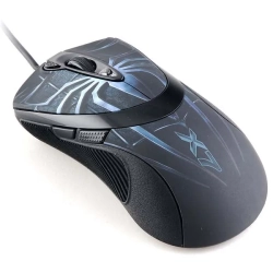 Mysz komputerowa A4Tech XL-747H przewodowa, niebieska, 3600 DPI
