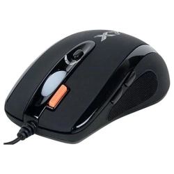 Mysz komputerowa A4Tech przewodowa, czarna, 2000 DPI X-710BK