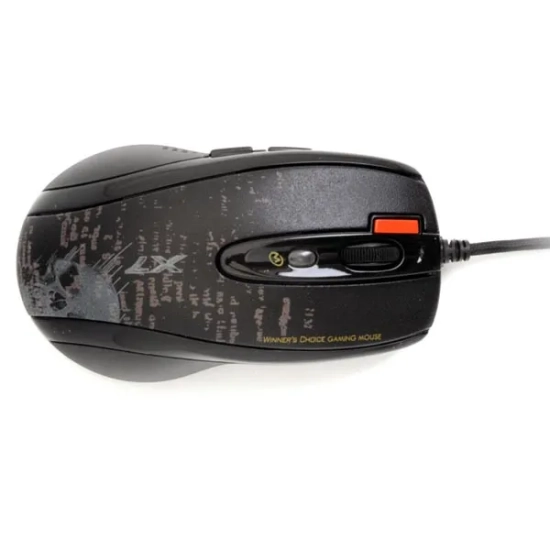 Mysz komputerowa A4Tech przewodowa, czarna, 3000 DPI F5