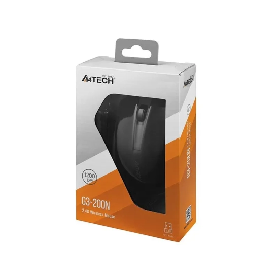 Mysz bezprzewodowa A4Tech G3-200N-1 V-Track 1000 DPI