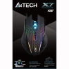 Mysz przewodowa A4Tech X87 Oscar Neon 2400 DPI czarna