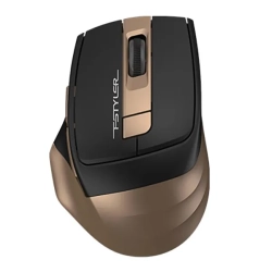 Mysz komputerowa A4Tech FStyler FG35 bezprzewodowa, złota, 2000 DPI