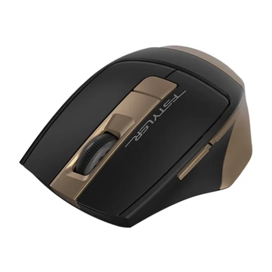 Mysz komputerowa A4Tech FStyler FG35 bezprzewodowa, złota, 2000 DPI