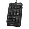 Klawiatura przewodowa numeryczna A4Tech FStyler FK13P czarna