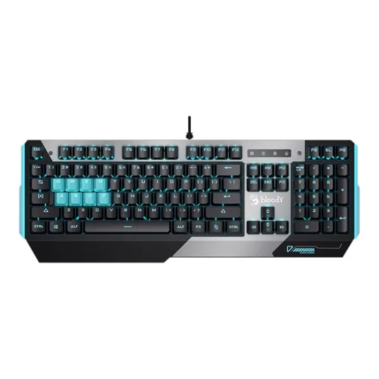 Klawiatura A4Tech przewodowa (USB) CZ, czarna B865