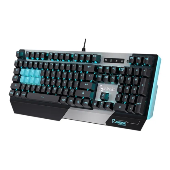 Klawiatura A4Tech przewodowa (USB) CZ, czarna B865