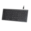 Klawiatura A4Tech FX51 przewodowa (USB) CZ, szara FX51-GY