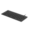 Klawiatura A4Tech FX51 przewodowa (USB) CZ, szara FX51-GY