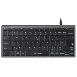Klawiatura A4Tech FX51 przewodowa (USB) CZ, szara FX51-GY