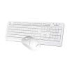 Zestaw klawiatury i myszy A4Tech FG1012, bezprzewodowy FG1012-WH