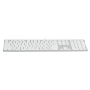 Klawiatura A4Tech FX50 przewodowa (USB) CZ, biała FX50-WH