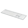 Klawiatura A4Tech FX50 przewodowa (USB) CZ, biała FX50-WH