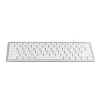 Klawiatura A4Tech FX51 przewodowa (USB) CZ, biała FX51-WH