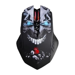 Mysz komputerowa A4Tech bezprzewodowa, czarna, 5000 DPI R80 PLUS